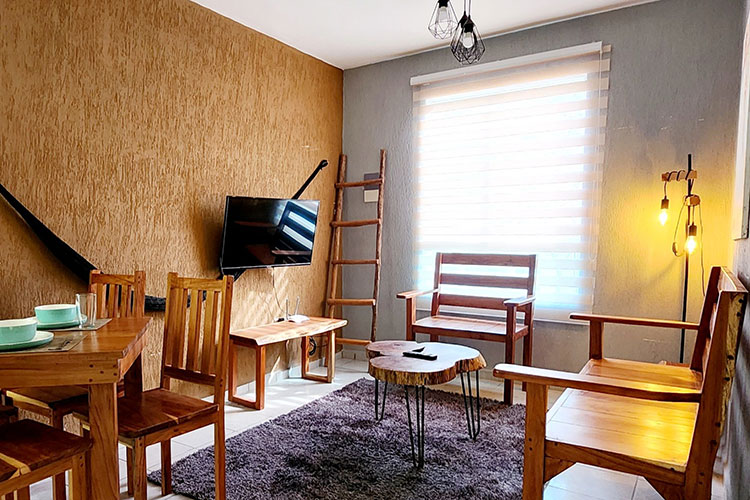 Apartamento estándar sala de estar Apartamento estándar sala de estar